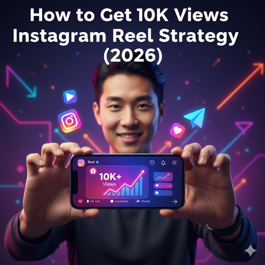 How to Get 10k Views Instagram Reel Strategy ( 2026 )?